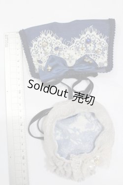 画像4: 60cmドール/OF:ベレー帽+つけ襟セット:angeldear様製 S-25-11-02-306-GN-ZS