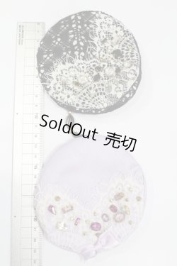 画像2: 60cmドール/OF:ベレー帽セット:angeldear様製 S-25-02-18-339-GN-ZS