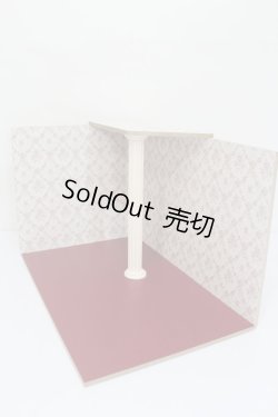 画像2: 1/12ドール/ドールハウス:柱のあるお部屋 S-26-02-08-514-GN-ZS