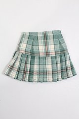 MSD/OF:Checked Tennis Skirt:DK Craftshop製 S-24-05-26-030-GN-ZS