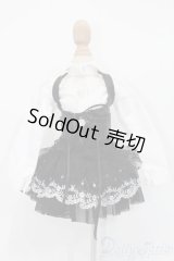 DIKADOLL/OF:1/4 red ando black stiching skirt S-25-06-29-434-GN-ZS