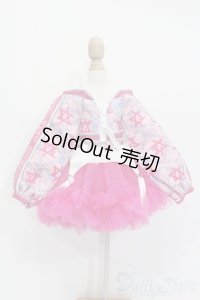 MDD/OF:yamモノグラムピンクコーデセット:yamyamsugar製 S-24-06-16-116-GN-ZS