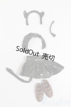 画像1: azone/1/12小悪魔コスチューム+シューズセット S-25-07-27-480-GN-ZS