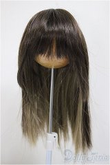 ウィッグ/8-9inch/インチ　BJD　MJD　ドール用 A-25-08-13-361-GN-ZA