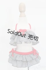 azone/OF:45ギンガムチェックフリル S-25-11-02-335-GN-ZS