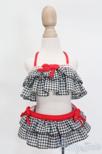 azone/OF:45ギンガムチェックフリル S-25-05-25-332-GN-ZS