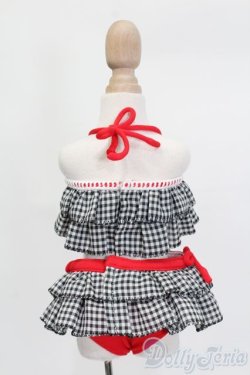 画像3: azone/OF:45ギンガムチェックフリル S-25-11-02-335-GN-ZS