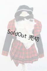 DD/OF:チェック衣装セット S-25-07-20-310-GN-ZS