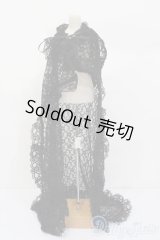 60cmドール/OF:レースマント S-25-11-02-419-GN-ZS