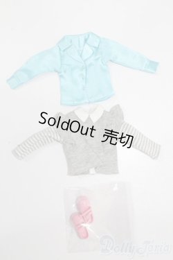 画像1: リカちゃん/OF:キャッスル製衣装+靴セット S-25-03-02-272-GN-ZS
