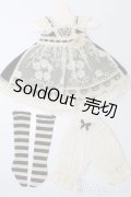 幼SD/OF:キニヒネキノヲル様製エプロンドレスセット S-25-01-12-363-GN-ZS