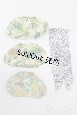 画像1: MSD/OF:ドロワーズ＆靴下セット S-25-06-22-415-GN-ZS