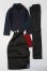 画像1: SD17BOY/OF:ブラックカフェエプロンセット S-24-12-29-381-GN-ZS (1)