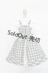 azone/OF:45陽だまりのふんわりチェックジャンスカset S-25-11-02-381-GN-ZS