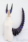 40cmドール/ドラゴン尻尾＆角 S-25-04-06-405-GN-ZS