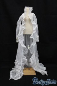 SD/OF:ホワイトシフォンガウン S-25-05-04-330-GN-ZS