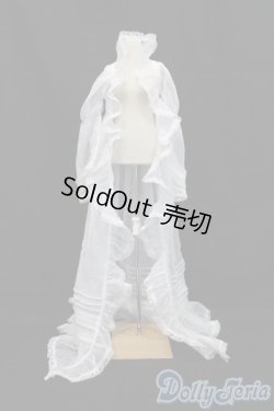 画像1: SD/OF:ホワイトシフォンガウン S-25-06-22-668-GN-ZS