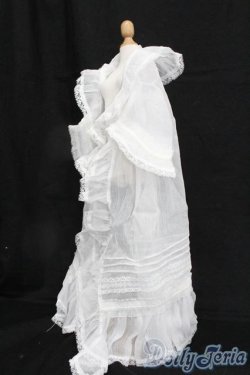 画像2: SD/OF:ホワイトシフォンガウン S-25-04-20-432-GN-ZS