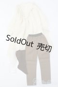 SD13BOY/OF:ヨークギャザーロングブラウスセット S-25-06-15-472-GN-ZS