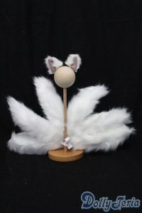 DD/OF:妖狐の耳＆九尾セット S-25-03-16-438-GN-ZS