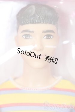 画像1: ケン/ファッショニスタ ロング・ボーダー S-25-06-01-656-GN-ZS