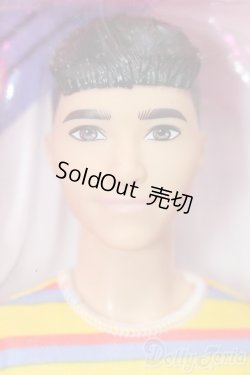 画像1: ケン/ファッショニスタ ロング・ボーダー S-25-06-01-655-GN-ZS