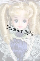 ジェニー/TOTOCO:たきもととしこ企画　縦ロールエクセリーナ(青) S-25-09-21-349-GN-ZS