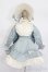 画像1: MSD＆SDM/OF:Frill bonnet dress set(Indi blue):Nine9 Style製 S-25-05-11-048-GN-ZS (1)