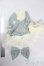 画像6: MSD＆SDM/OF:Frill bonnet dress set(Indi blue):Nine9 Style製 S-25-05-11-048-GN-ZS