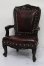 画像1: SD/Cabriolet style Victorian Rococo(Burgundy) S-25-05-18-103-GN-ZS (1)