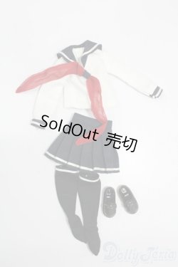 画像1: 尾櫃制服計画/OF:関谷宥 デフォルトセーラー衣装 S-25-06-01-061-GN-ZS