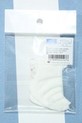 【新宿マルイアネックス店 店頭販売商品】SDM＆MSD/OF:フリルソックス(白)・ミニ 2100140000020192-ZM