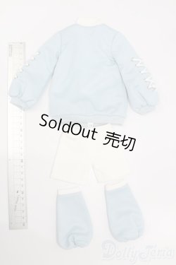 画像2: MSD＆MDD/OF:メランコリック水色ジャージ・ミニ S-25-08-24-329-GN-ZS