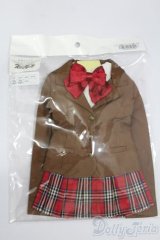 DD/OF:ブレザー制服セット (ブラウン SS-S胸)  S-25-06-08-178-GN-ZS