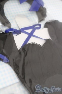 画像3: azone/OF:AZO2 シャットノワールドレスセット(ブラック×ロイヤルブルー) S-25-06-08-203-GN-ZS