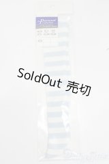 SD/OF:SDオーバーニーソックス(水色×白ボーダー) S-25-06-08-196-GN-ZS