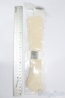 画像2: SD/OF:オーバーニーソックス(白・編みニット) S-25-06-08-193-GN-ZS
