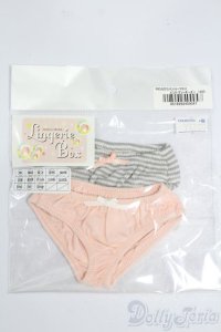 SD/OF:やわらかコットンショーツセット (ピンク・グレーボーダー) S-25-06-08-174-GN-ZS