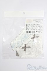 SD/OF:エレガントレーシーショーツセット(ブルー＆グレー) S-25-06-08-177-GN-ZS