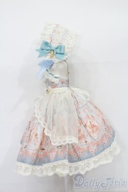 画像2: MSD&SDM/OF Ribbon Rabbitジャンパースカートセット S-25-08-10-134-TO-ZS