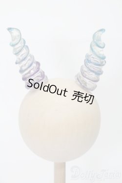 画像4: 1/3ドール/角パーツ：頭飾造形forDoll様製 x2 S-25-09-07-249-TO-ZS