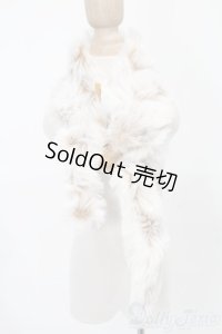 MSD/CoCoon製キツネ襟巻 S-25-11-09-358-TO-ZS