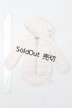 画像2: SDM＆MSD/OF:ふんわりボーダーパーカーセット・ミニ S-25-09-28-076-TO-ZS