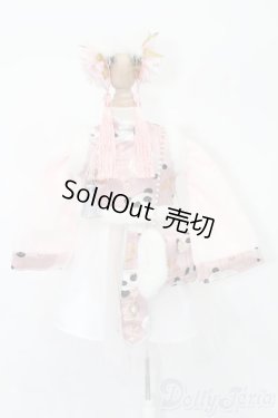画像1: MDD/OF サクライロPANDAチャイナドレス S-26-03-29-583-TO-ZS