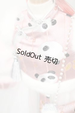 画像4: MDD/OF サクライロPANDAチャイナドレス S-26-03-29-583-TO-ZS