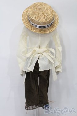 画像3: SD/OF レースチュニック&カンカン帽セット：ボークス製 S-25-11-23-279-TO-ZS