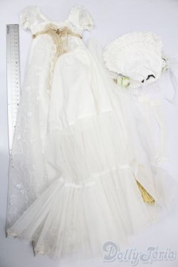画像5: DD/OF Empire style dress-sweet innocence(white) S-25-11-09-163-TO-ZS