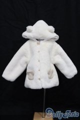 SD/OF：くま耳ファーコート（クリーム） S-25-11-02-114-TO-ZS