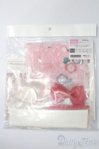 SDM＆MSD/OF:朝顔浴衣セット（ピンク）・ミニ S-25-11-02-143-TO-ZS