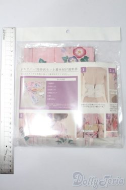 画像2: SDM＆MSD/OF:朝顔浴衣セット（ピンク）・ミニ S-25-11-02-143-TO-ZS